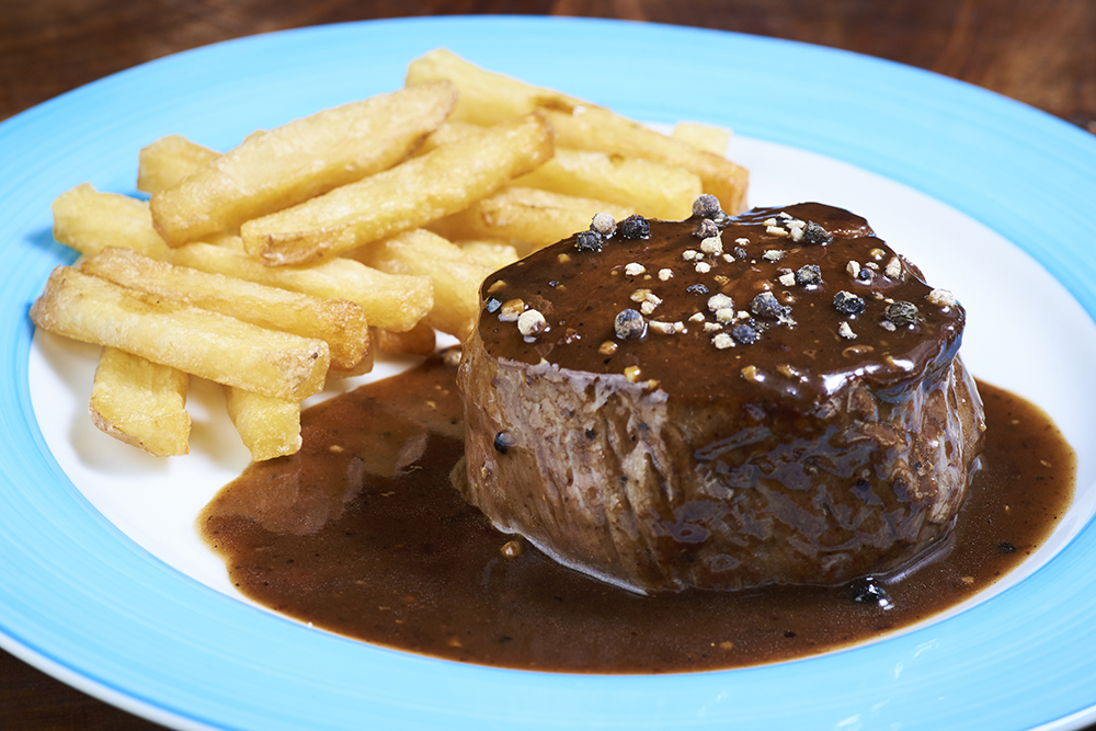 Club Gourmet; filé au poivre