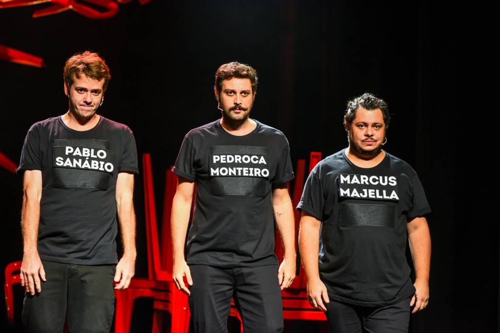 Três comédias em cartaz na cidade