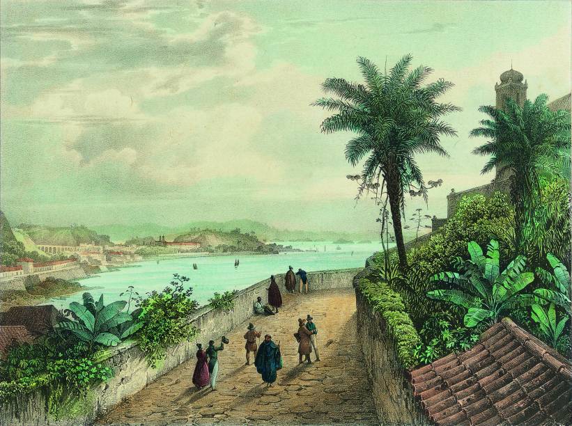 Vista do Rio de Janeiro Tomada nas Proximidades da Igreja da Glória Vista do Rio de Janeiro Tomada nas Proximidades da Igreja da Glória