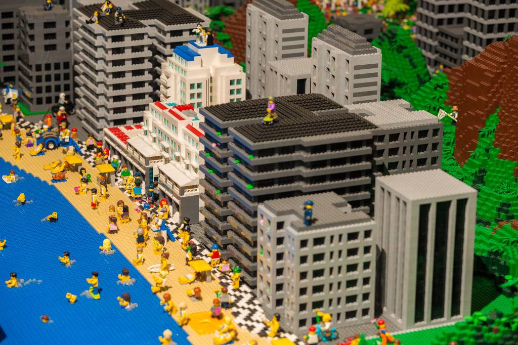 Maquete de Lego Rio