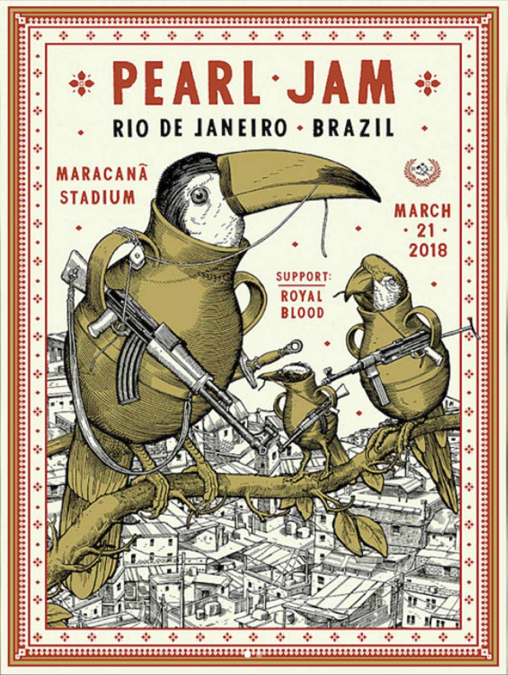 Pearl Jam Rio 2018