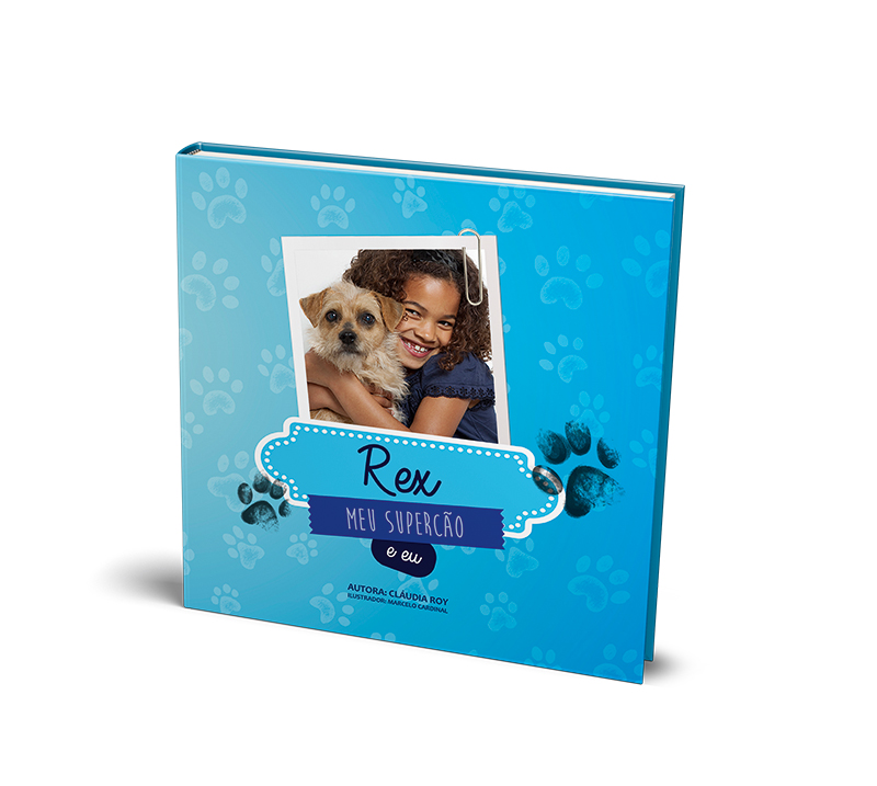 Editora faz livros para crianças homenagearem seus cães