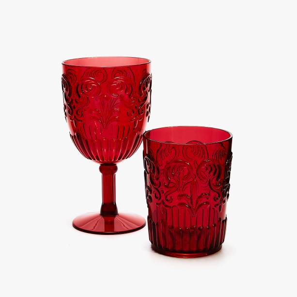 R$ 39,90 (taça) e R$ 29,90 (copo). Zara Home. Shopping Rio Sul, ☎ (11) 4134-4529