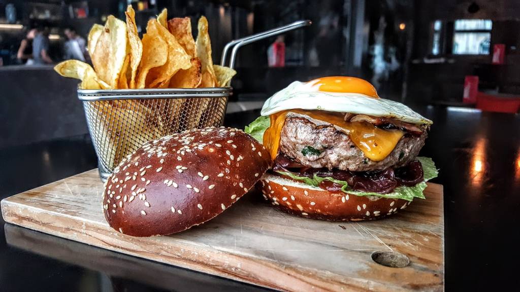 O hambúrguer do Cristiano Ronaldo