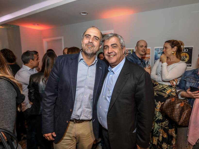 O advogado André Martins e o médico Gilberto Ururahy O advogado André Martins e o médico Gilberto Ururahy