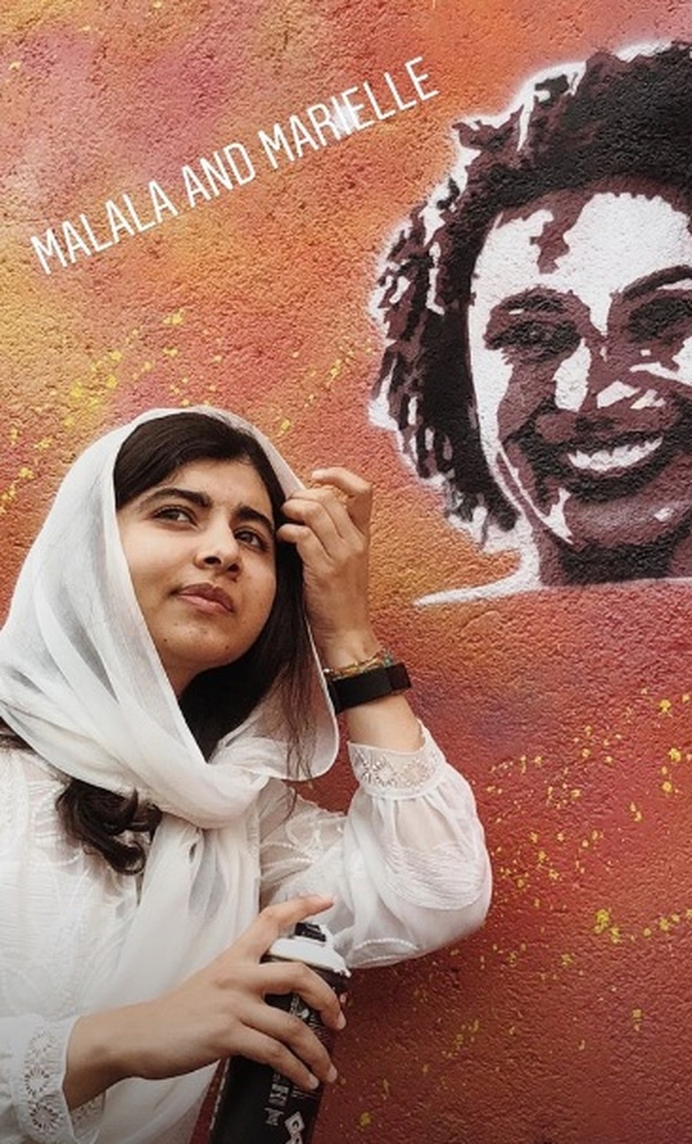 O tour de Malala, vencedora do Prêmio Nobel da Paz, pelo Rio