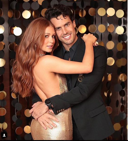 Marina e o marido Xandinho Negrão Marina e o marido Xandinho Negrão