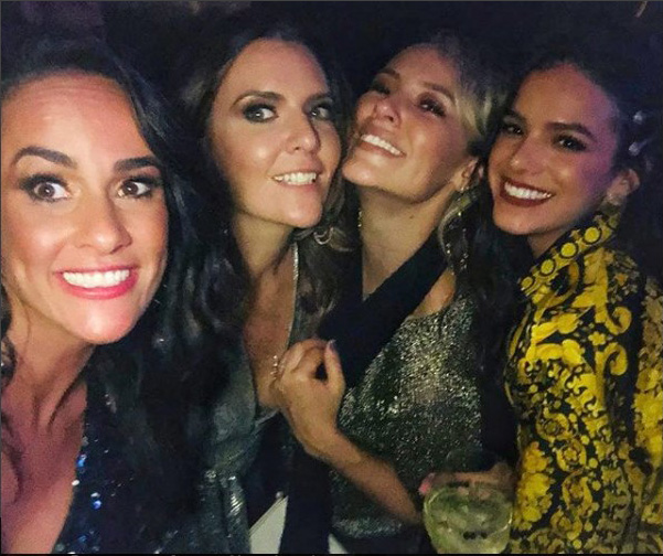 Francisca Pereira, Patrícia Davidson, Paolla Oliveira e Bruna Marquezine Francisca Pereira, Patrícia Davidson, Paolla Oliveira e Bruna Marquezine