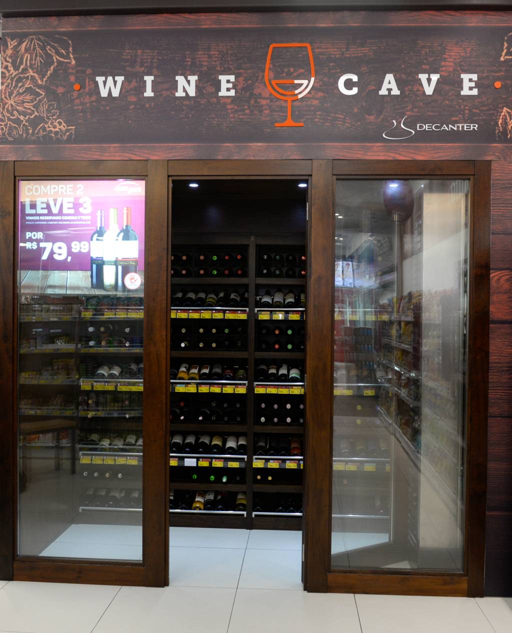 Ipiranga lança adega climatizada em loja de conveniência na Lagoa