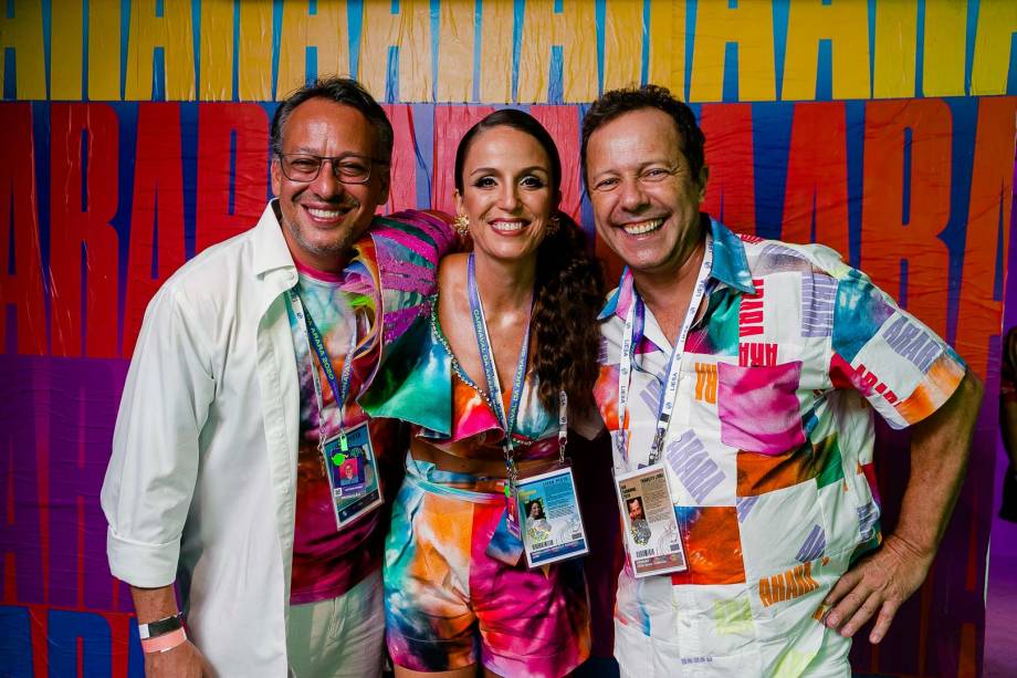 Antonio Pedro Figueira de Mello, Malu Barretto e Vik Muniz