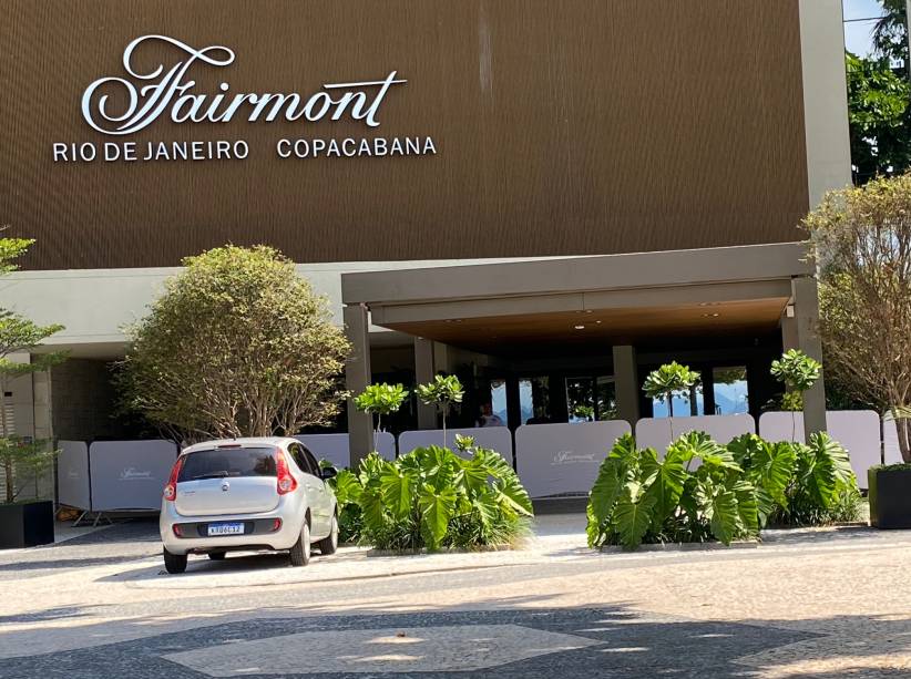 O Hotel Fairmont, recém-inaugurado em Copacabana O Hotel Fairmont, recém-inaugurado em Copacabana