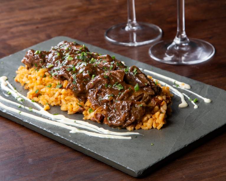 Rubaiyat Rio: arroz de costelão
