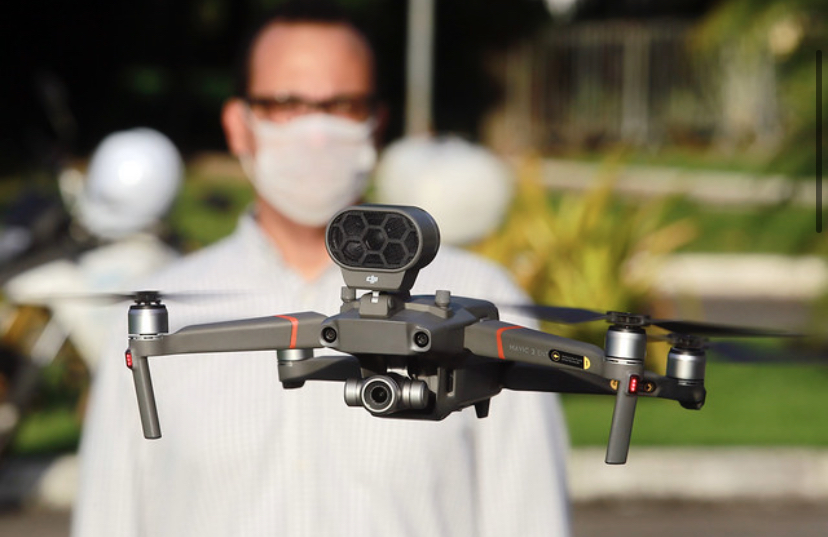 Coronavírus: drone com alto-falante vai sobrevoar a cidade