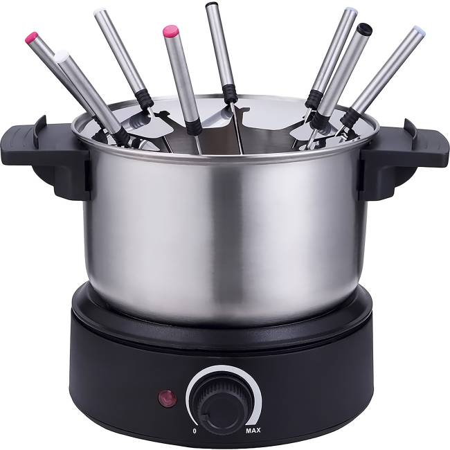 Shoptime_Panela de Fondue Elétrica Fun Kitchen – R9,99