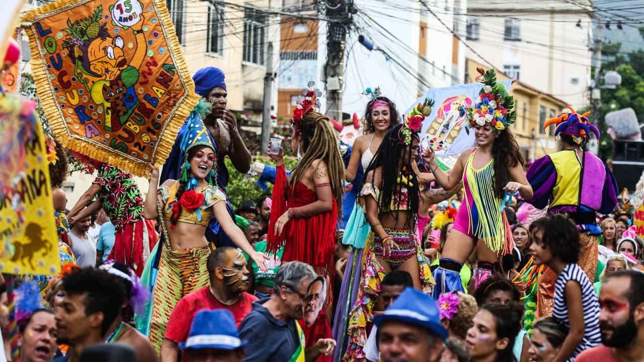 imagem de bloco de carnaval