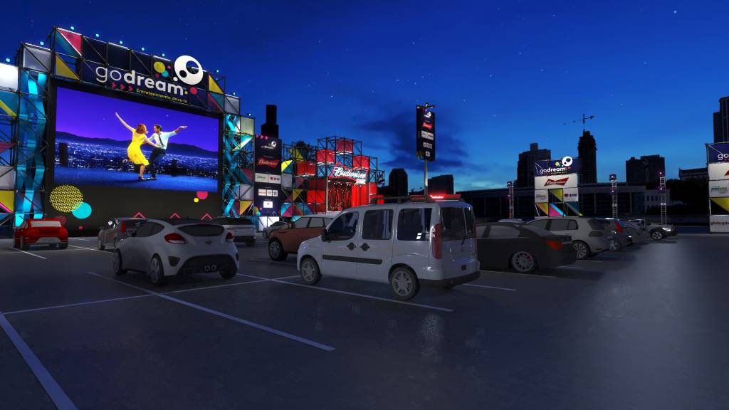 Estacionamento do BarraShopping terá drive-in com filmes, shows e peças