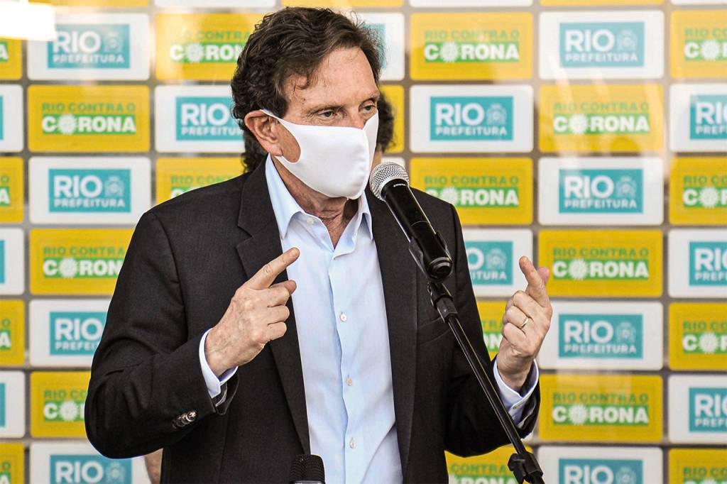 Coronavírus: Crivella ameaça dar voz de prisão a quem descumprir regras
