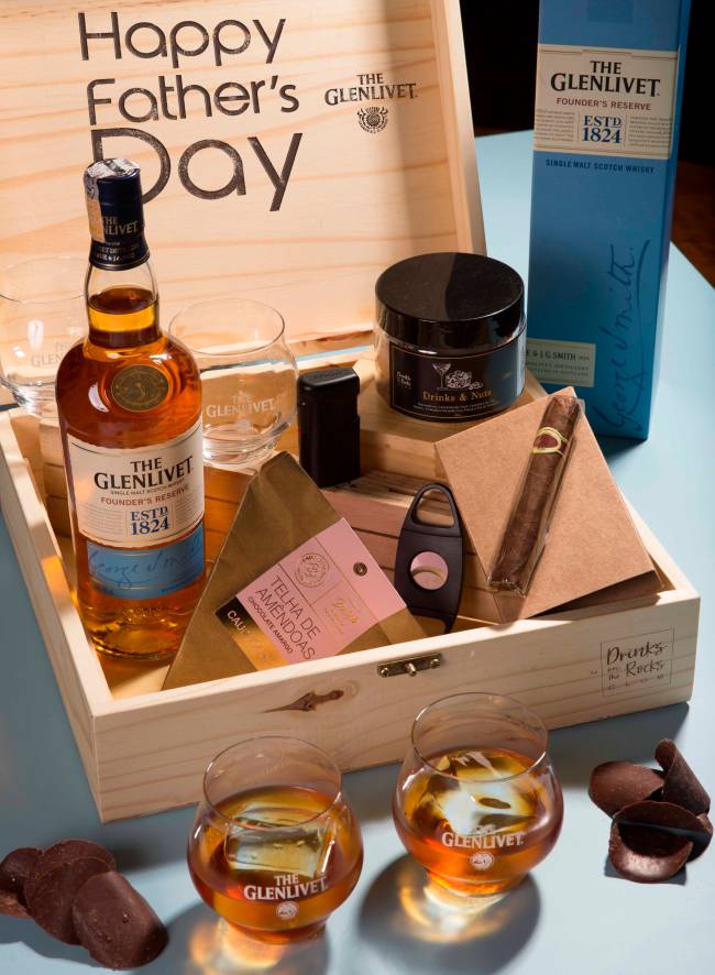 Glenlivet Box – Drinks on the Rocks Club – Dia dos Pais – R$ 549,00 BX