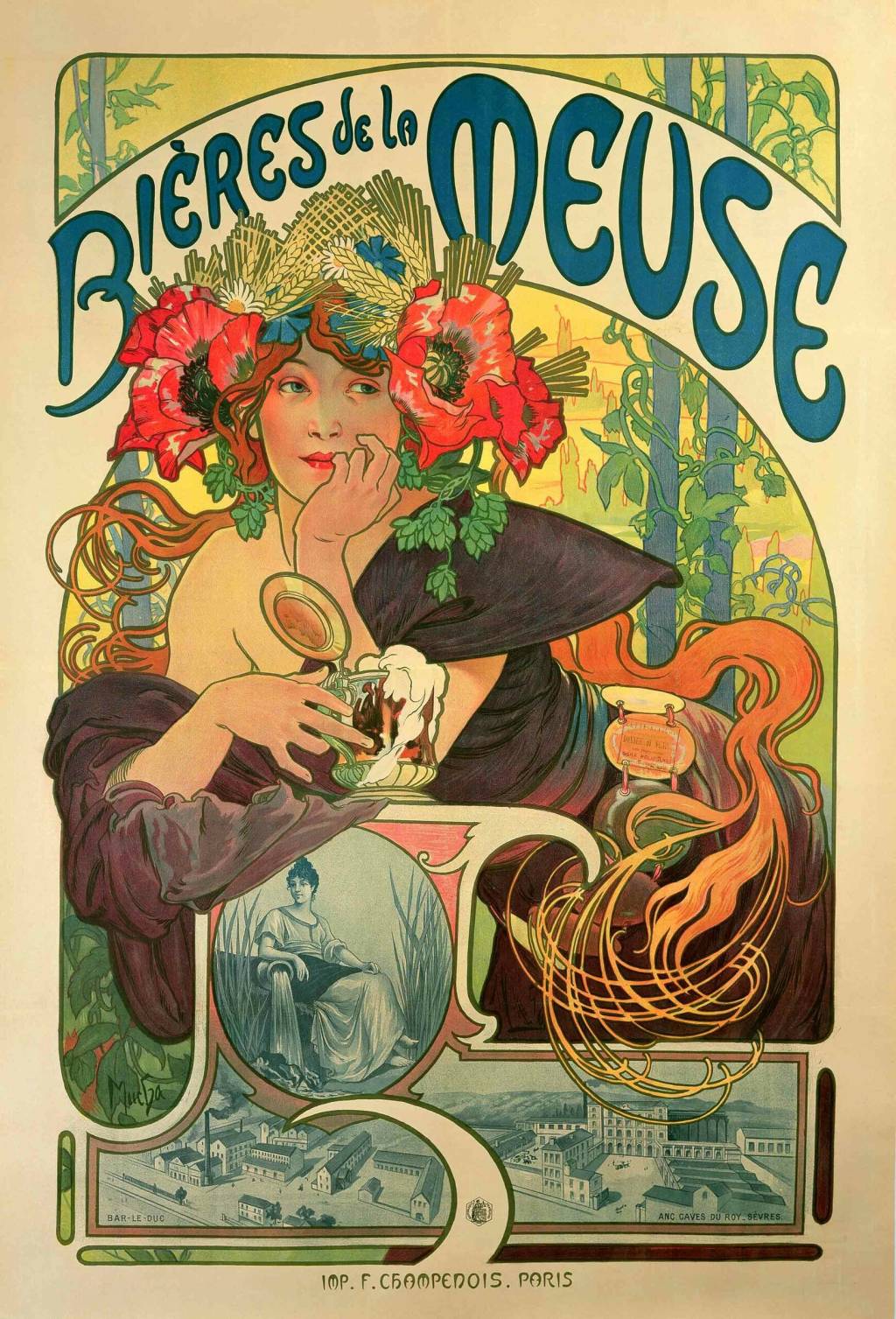 Grátis: mostra sobre Alphonse Mucha no CCBB ganha tour virtual