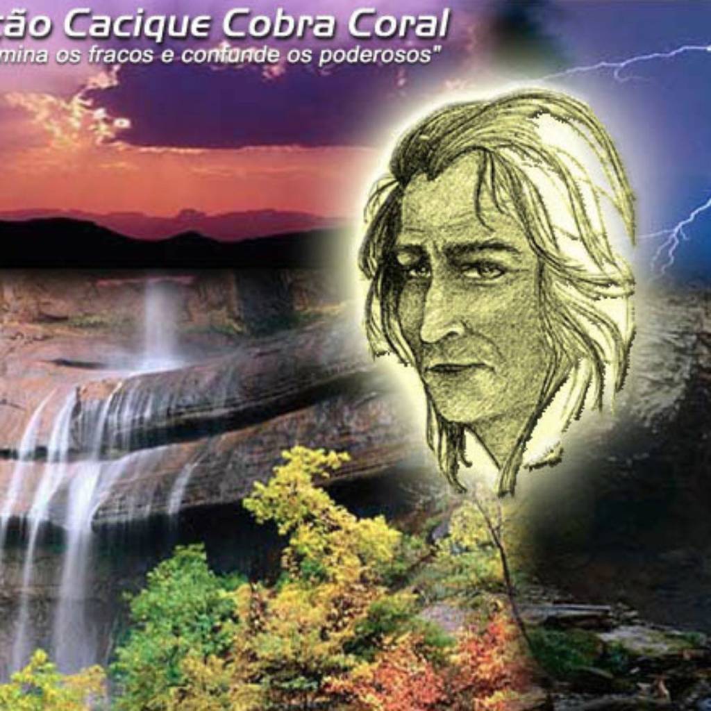 Com Paes, Cacique Cobra Coral volta à cena para domar o tempo no Rio