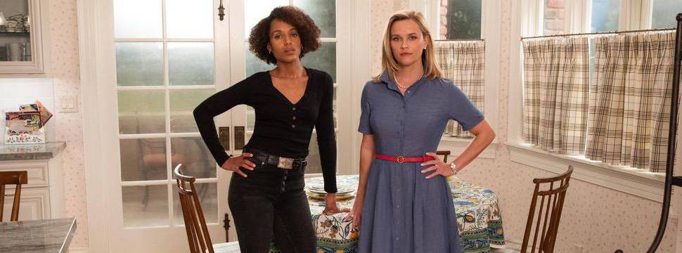 little_fires_everywhere_4 Kerry Washington e Reese Whiterspoon no cenário da série
