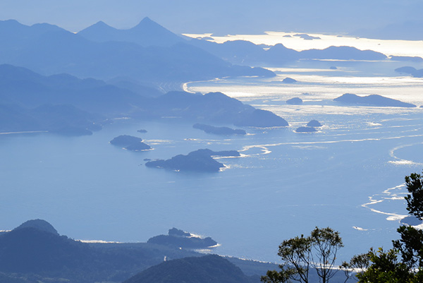 A vista para quem chega até o Pico da Macela: esforço retribuído