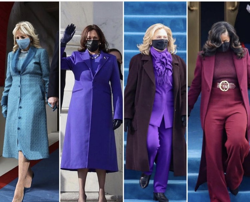 Diplomacia fashion: o significado das cores na posse americana