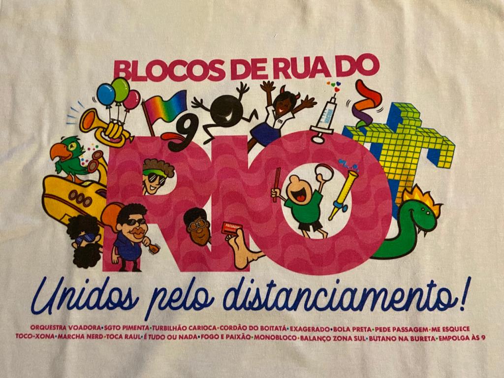 Sem folia, blocos cariocas lançam campanha por distanciamento social
