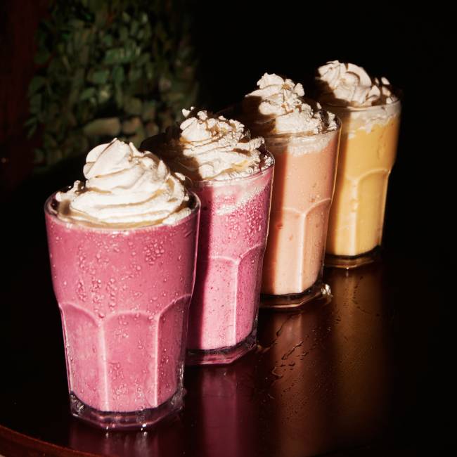 smoothies coloridos