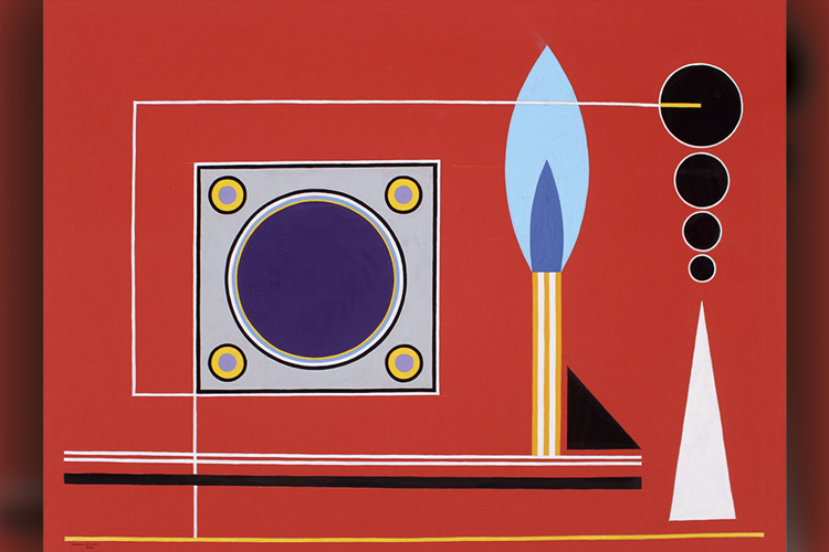 Telas abstratas – e inéditas – de Roberto Magalhães aportam na Gávea