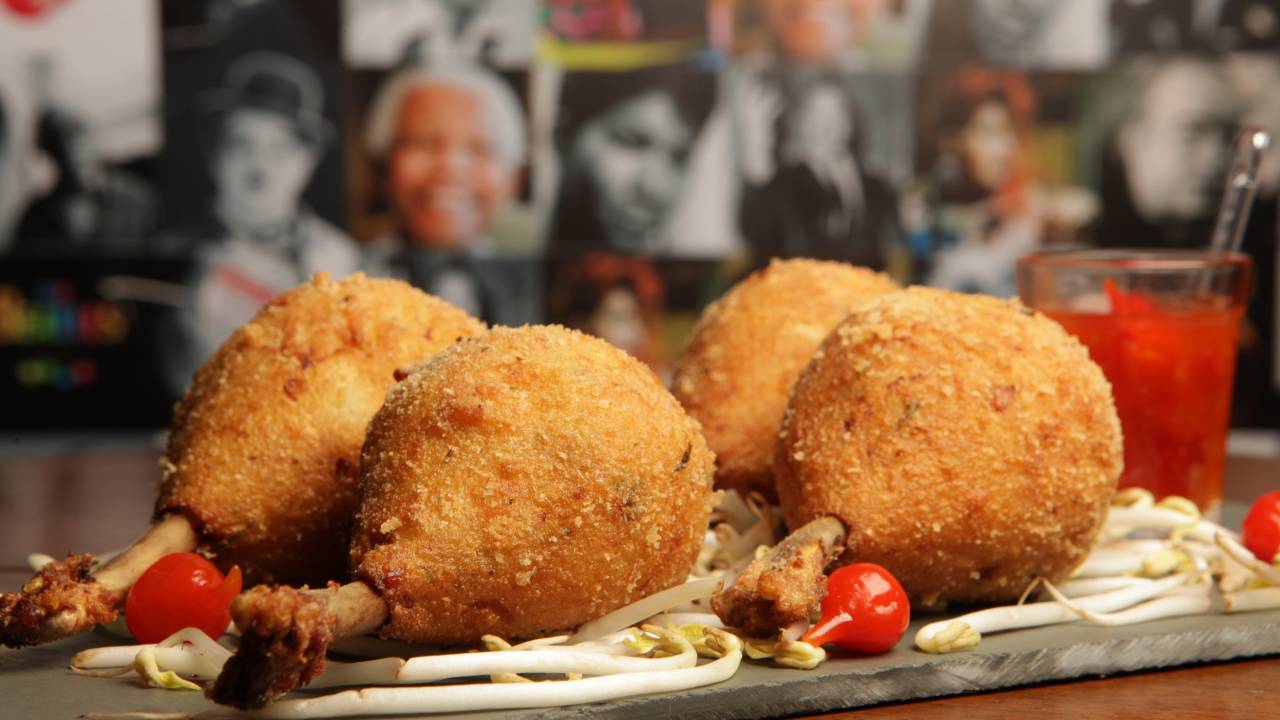 Os Imortais: porção de coxinhas de galinha