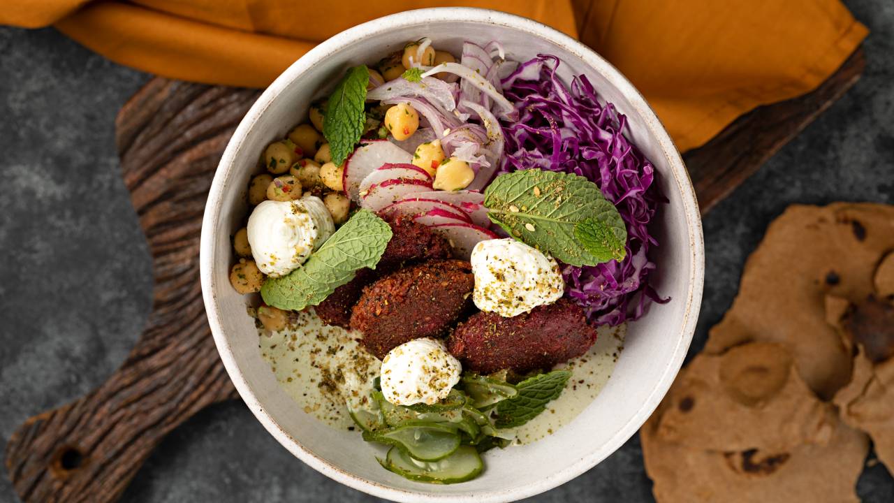 Allma: budha bowl sírio, atração no menu