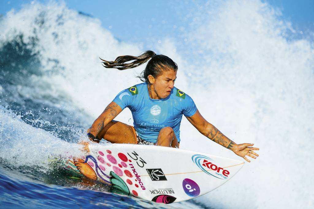 A onda de Silvana Lima: surfista ‘carioca’ vai em busca de medalha