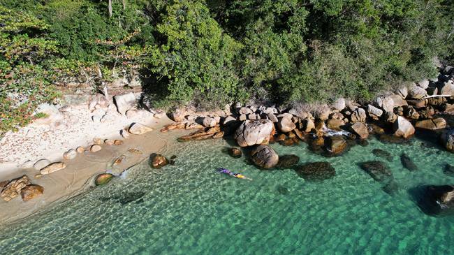 Praias dos Meros, na Ilha Grande