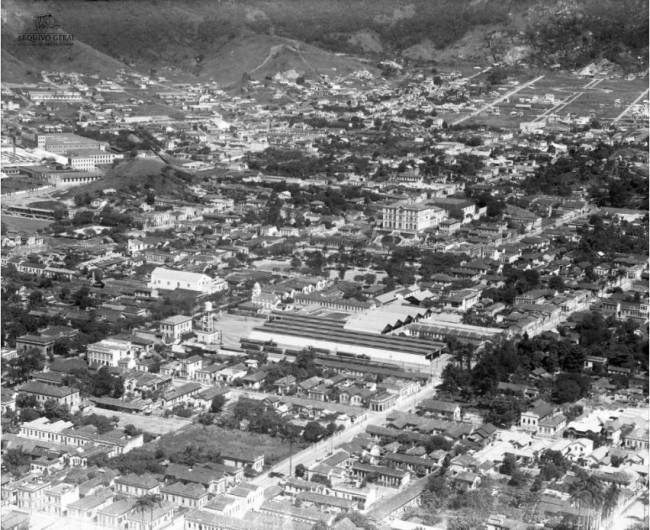 Foto antiga, mas sem data a ligação entre os bairrois de Vila Isabel e Andaraí