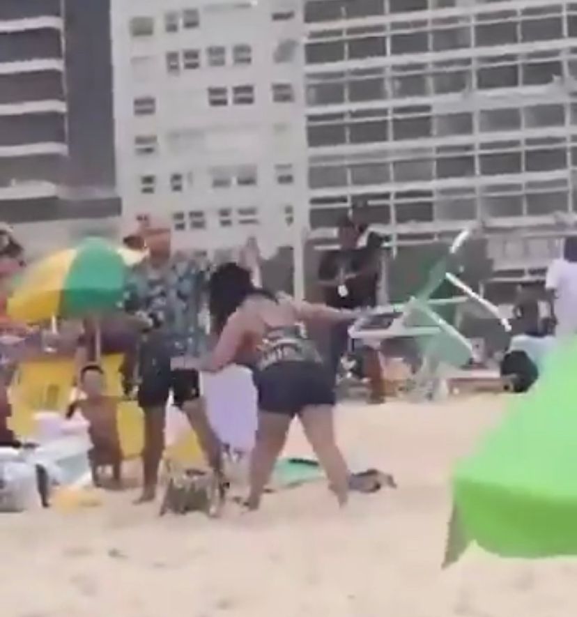 Viralizou: veja as hilárias cenas de um domingo em Copacabana