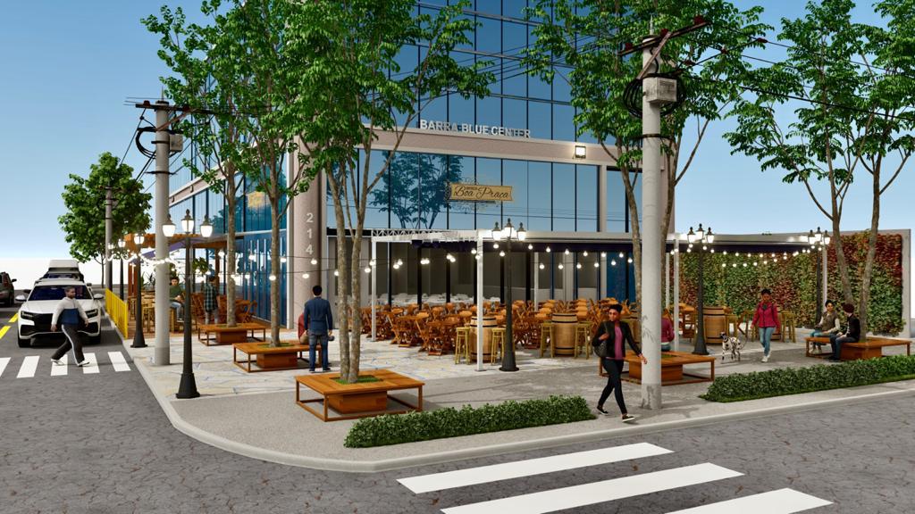 Alô, Barra da Tijuca! Como vai ficar o  novo Boteco Boa Praça da Olegário