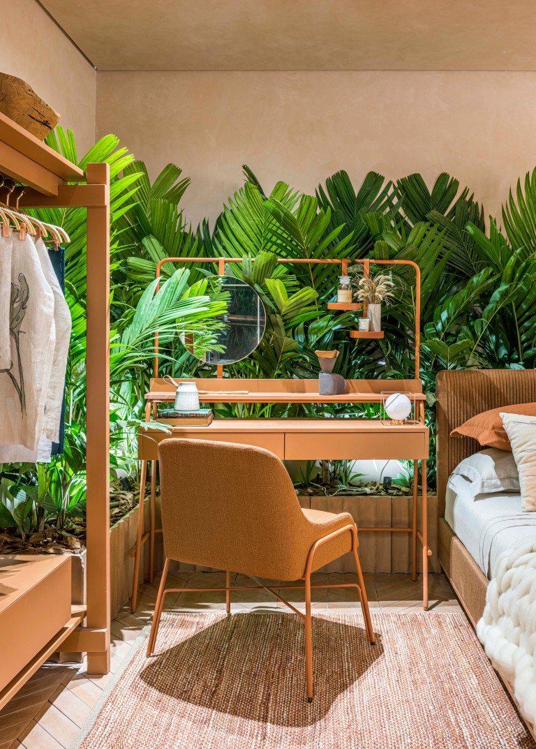 Recheado de brasilidades, o Est&uacute;dio Terra faz um convite ao sossego