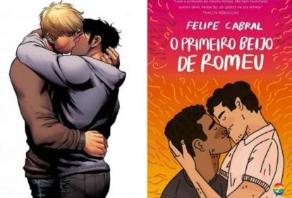 livros com beijos gay