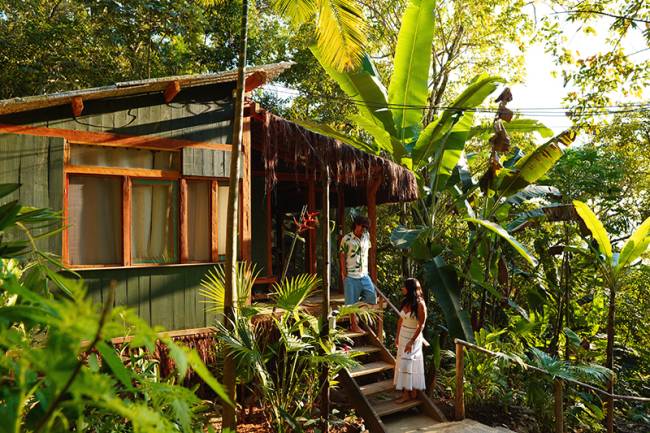 A Cabana da Casa Luz, em Paraty