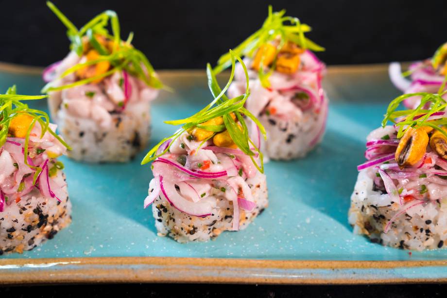 Jappa da Quitanda: ceviche roll é uma das atrações