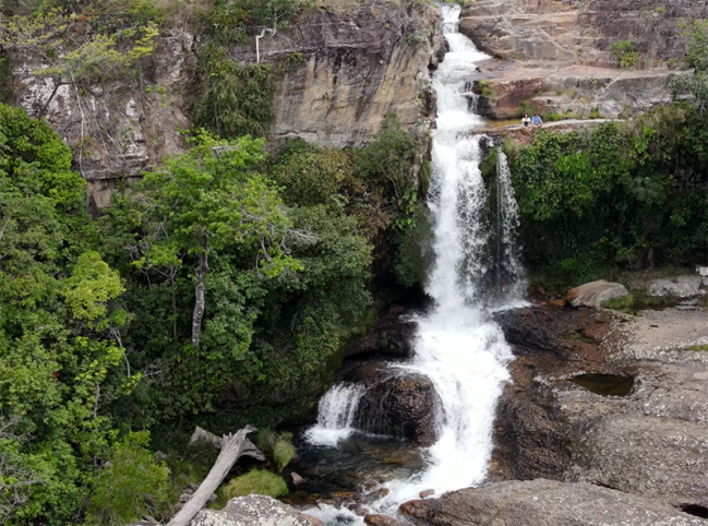 Chapada de Veadeiros: e a cachoeira da Rainha