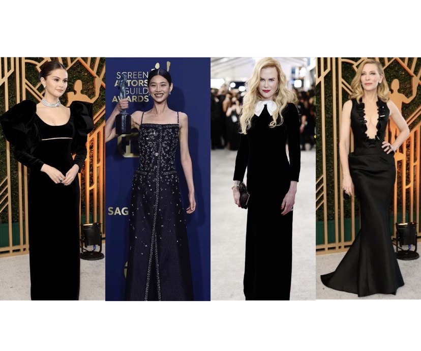 O pretinho básico no tapete vermelho em tempos de guerra