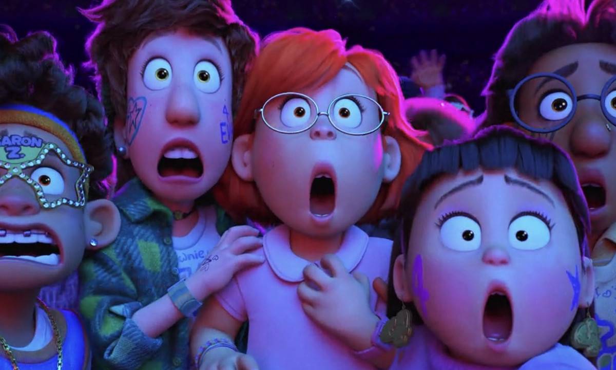 Imagem dos personagens do filme de animação "Red".