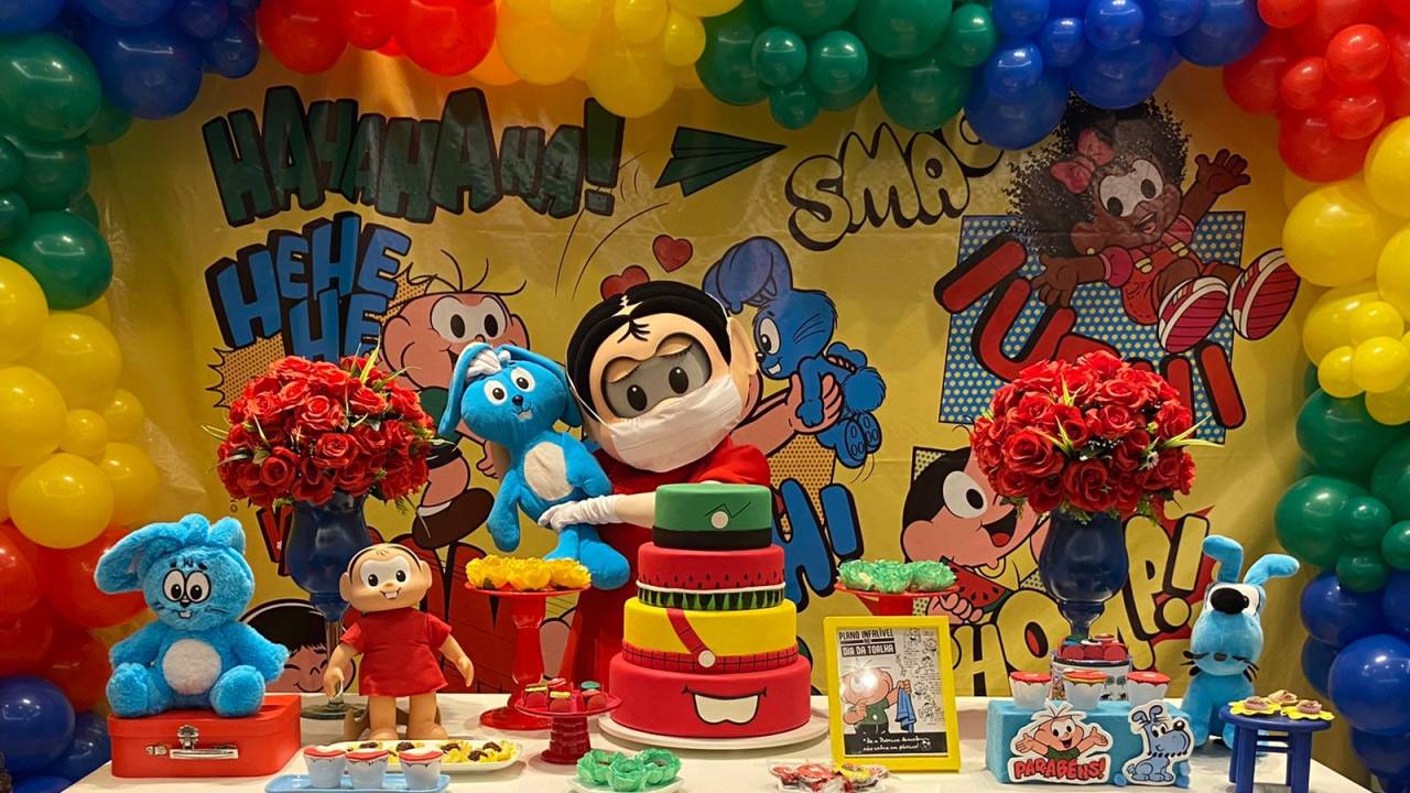 Que tal comemorar o aniversário com a Mônica?