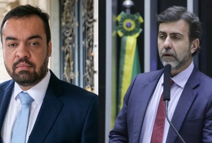 Cláudio Castro e Marcelo Freixo