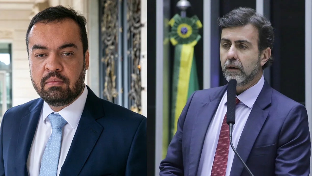 Cláudio Castro e Marcelo Freixo