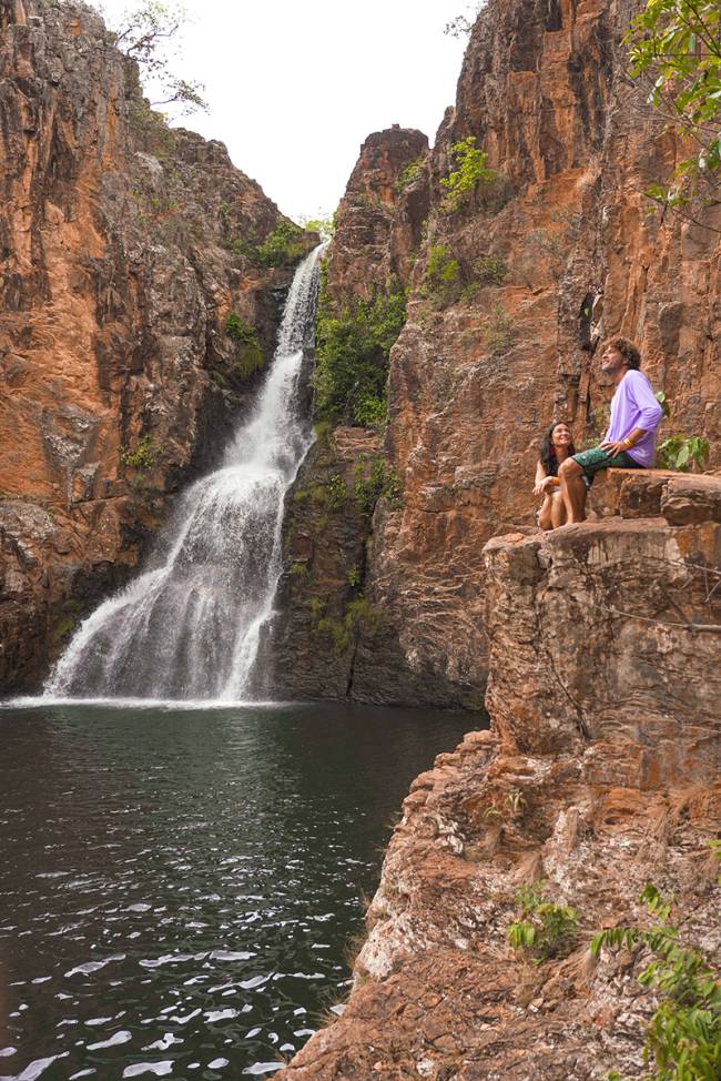 Complexo dos Macaquinhos: cachoeira da Caverna