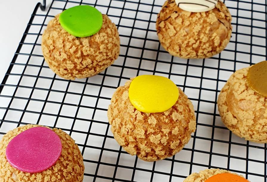 Choux: as versões da Le Wilt trazem recheios criativos e coberturas coloridas Choux: as versões da Le Wilt trazem recheios criativos e coberturas coloridas