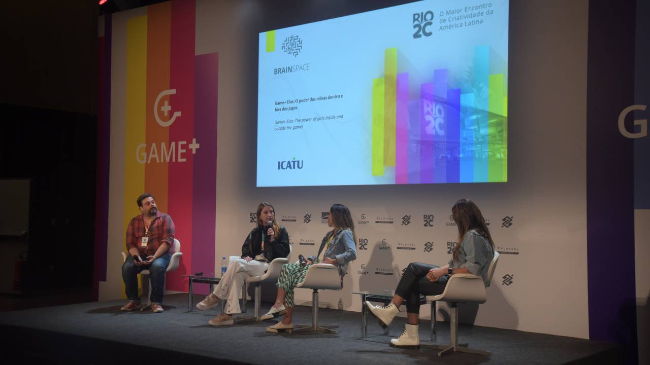 Foto mostra mesa do Rio2C